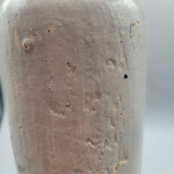 1960s Rheinperle Stoneware Demijohn Wine Bottle Embossed Salt Glaze Germany - Picture 10 of 10